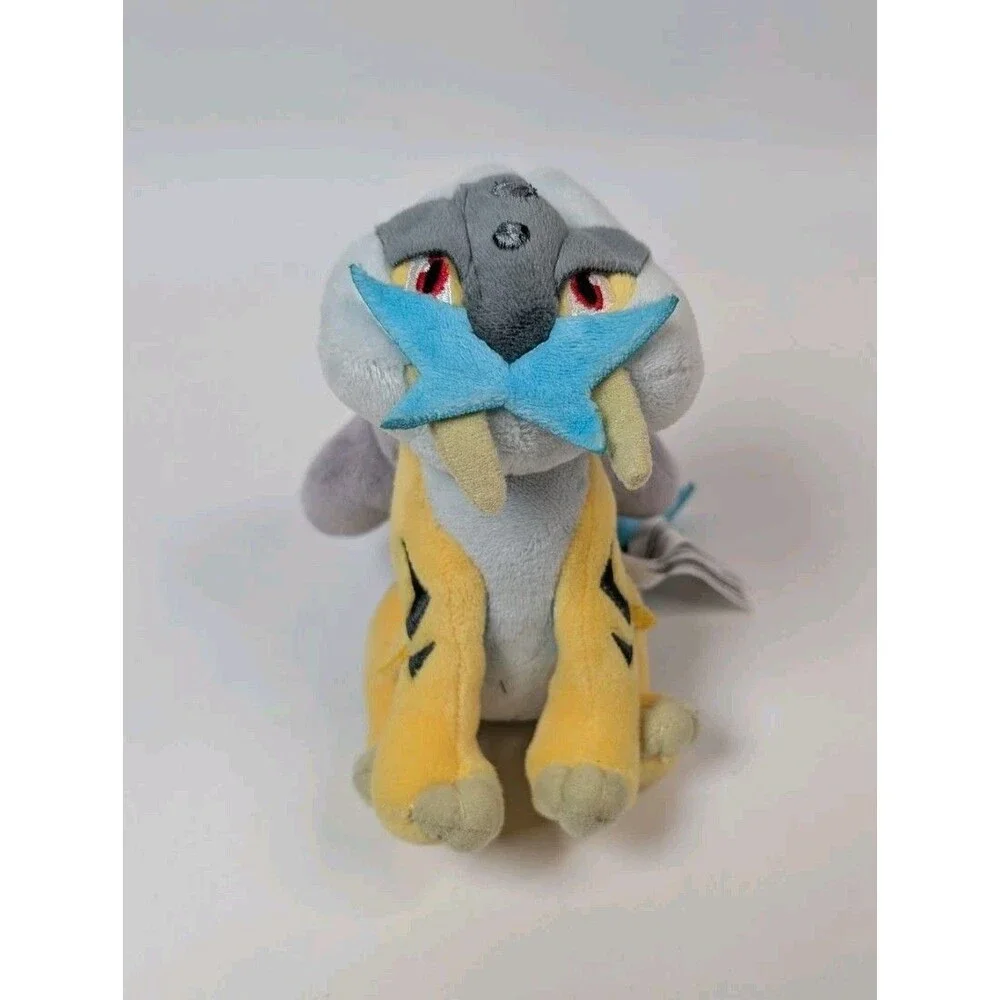 Pokemon Center Raikou Sitting Cuties Plush 5.75” Pokemon Fit 2019 Stuffed Toy